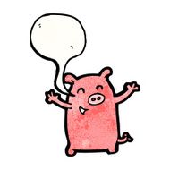 Cartoon Pig N67