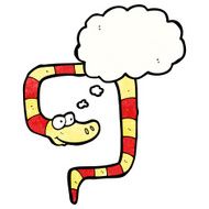 friendly cartoon snake