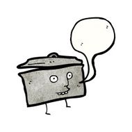 kitchen pan cartoon character N5