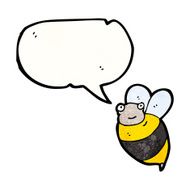 fat bee cartoon