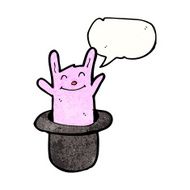 cartoon rabbit in hat N7