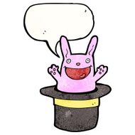 cartoon rabbit in hat N9