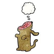 Cartoon Hungry Dog N2