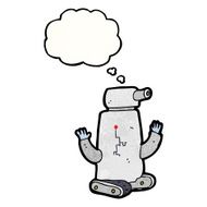 cartoon tank robot N11