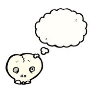 Cartoon Skull N91