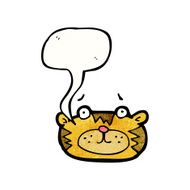 Cartoon Tiger Face N8
