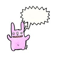 mutant rabbit cartoon N6