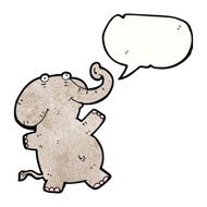 Cartoon Elephant N91
