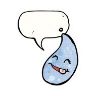 cartoon water droplet N2