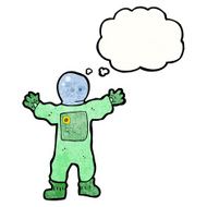Cartoon Spaceman N9