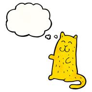 happy cartoon cat N9