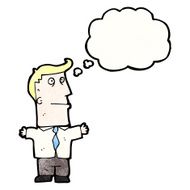 cartoon sensible businessman N3