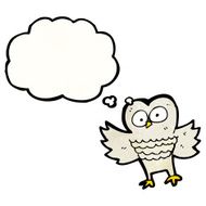 Cartoon Owl N171