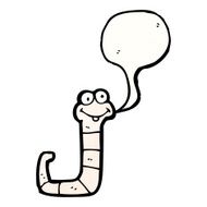 Cartoon Worm N55