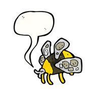 Cartoon Bee N137