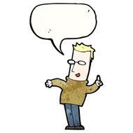 cartoon man explaining great idea N2
