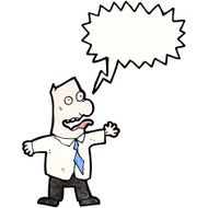 cartoon insane boss N3