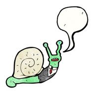 Cartoon Snail N114