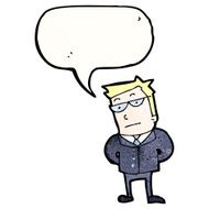 cartoon sensible businessman N4