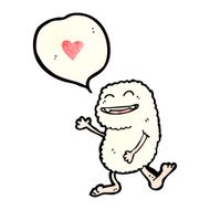 Cartoon Friendly Monster N10