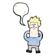 cartoon relaxing man N6