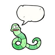 cartoon hissing snake N47