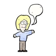 cartoon person with speech bubble N2