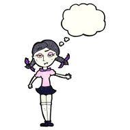 Cartoon Vampire Girl N266