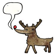 Cartoon Reindeer N69