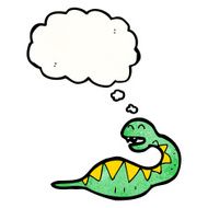 cartoon fat snake N22