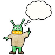 Cartoon Alien N132