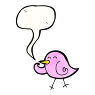 laughing little bird cartoon N2