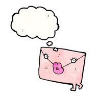cartoon love letter N9