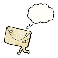 Cartoon Envelope N11