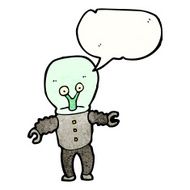 Cartoon Alien N134