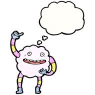cartoon cloud monster N24
