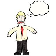 cartoon confused businessman N6