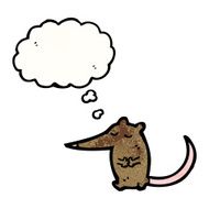 cartoon little mouse N19