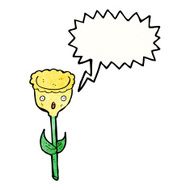 Cartoon Tulip Flower N5