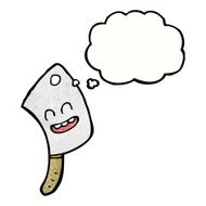 Cartoon Meat Cleaver N18