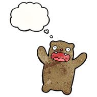 cartoon crazy teddy bear N2