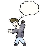 cartoon angry man N120