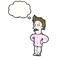 cartoon camp man with hands on hips N2