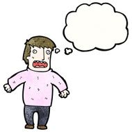 Cartoon Man Panicking N71