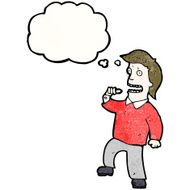 cartoon egotist man N2