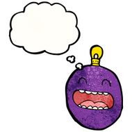 Cartoon Christmas Bauble N104