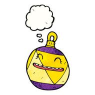 Cartoon Christmas Bauble N106