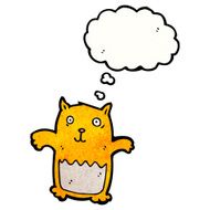funny cartoon cat N207