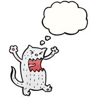 cartoon angry cat N8