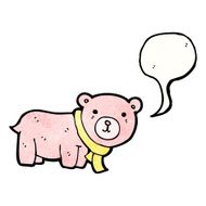 Cartoon Bear N116